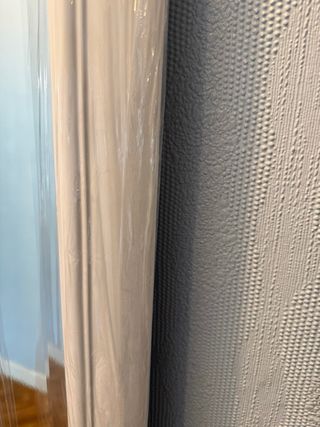 Espejo Marco Madera Blanco