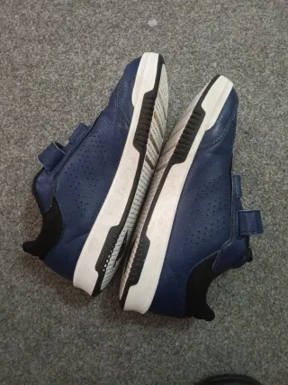 Zapatillas Adidas niño velcro azul