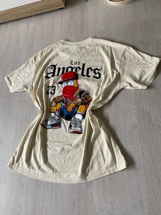 Camiseta Los Angeles 23 Beige