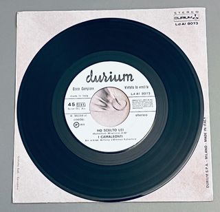 Vinile 7 I Camaleonti ...e Camminiamo