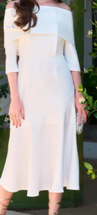 Vestido blanco comunión elegante