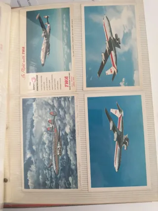 Lote Postales Aviones Antiguos