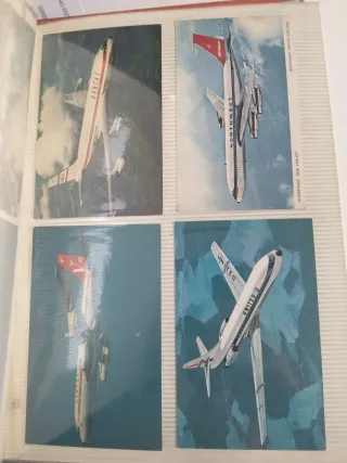 Lote Postales Aviones Antiguos