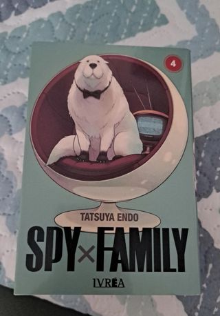 LOTE Mangas Spyxfamily 1-4 Español