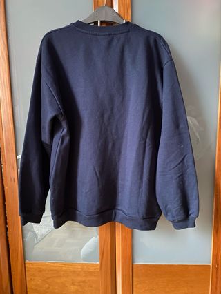 Sudadera Kaotiko azul marino con rayas