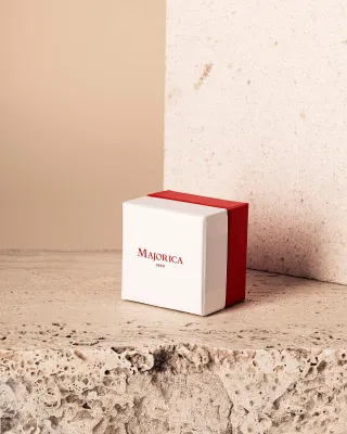 Pendientes Perla Rosa Majorica 6mm