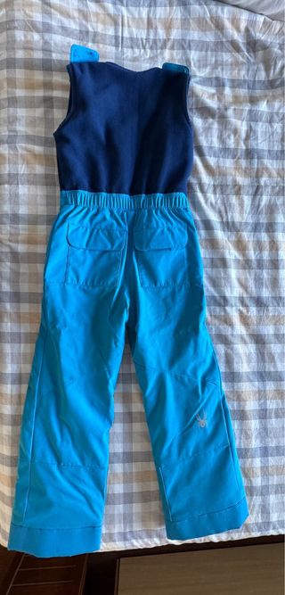 Pantalón de esquí infantil Spyder azul