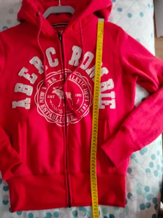 Sudadera Abercrombie & Fitch  Roja