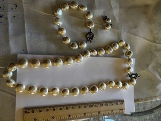 Conjto Perlas Cultivadas Collar,Pendientes pulsera