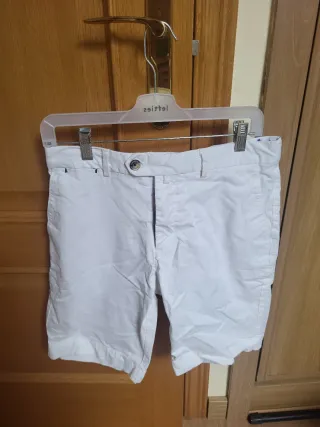 Pantalones cortos blancos Álvaro Moreno
