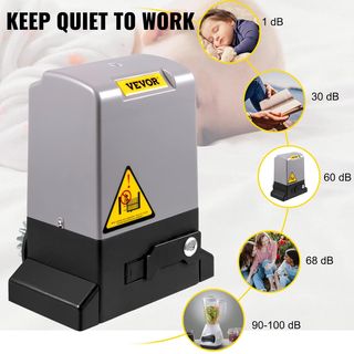 VEVOR Abridor de Puerta Corredera 1800 kg Automáti