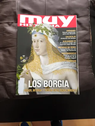 Revista muy historia los borgia