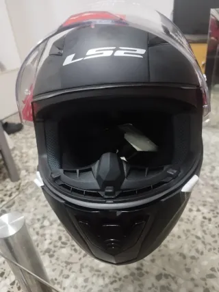 Casco Moto Integral LS2 Negro Mate XS
