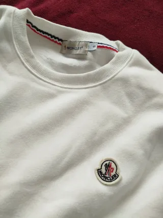 Sudadera Moncler Blanca