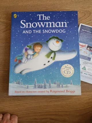 Pack libros The Snowman and The Snowdog + Cd + Dvd