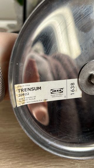 Espejo de Mesa Ikea Metálico