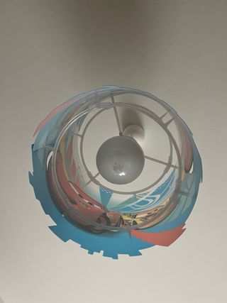 Lámpara Techo Cars Disney