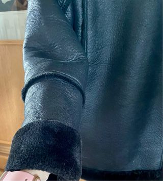 Chaqueta Aviador Negra Talla XS Stradivarius