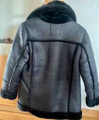 Chaqueta Aviador Negra Talla XS Stradivarius