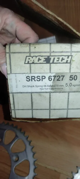 Muelle Race Tech CR250