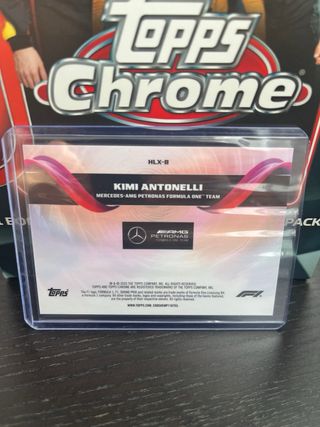 Topps Chrome Kimi Antonelli HLX-8 RC