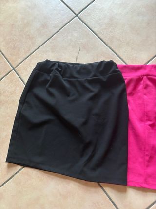 Abito corto blu taglia S