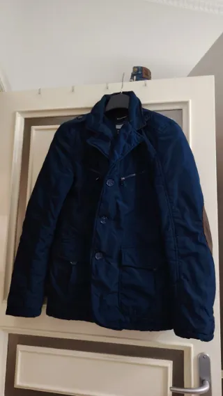 Giacca Belluomo Blu Navy Stile Urban