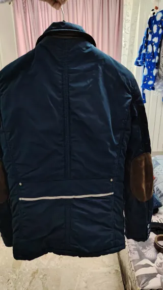 Giacca Belluomo Blu Navy Stile Urban