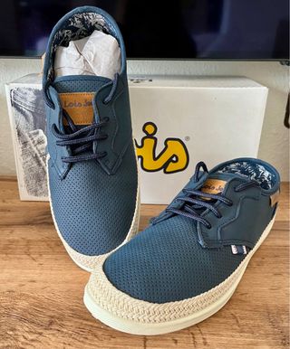 Zapatillas Lois Hombre Azul Marino