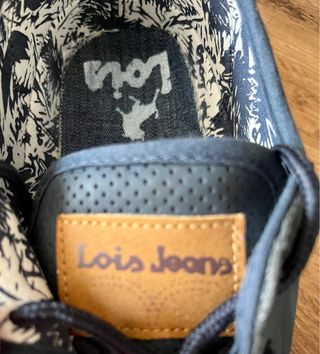 Zapatillas Lois Hombre Azul Marino