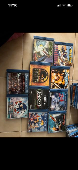 Lote de Juegos Sega Dreamcast