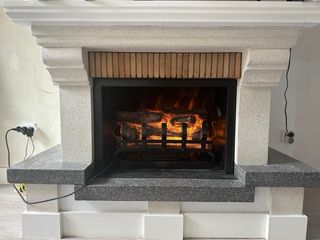 Chimenea eléctrica marca Burley