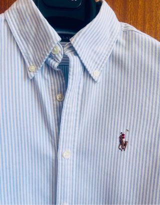 Camisa Polo Ralph Lauren Rayas Mujer