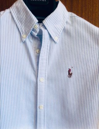 Camisa Polo Ralph Lauren Rayas Mujer