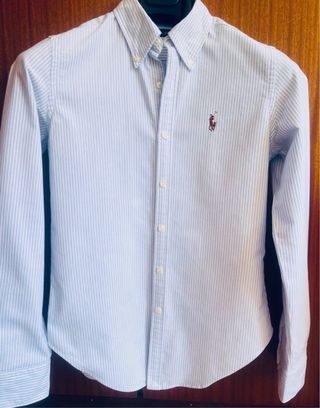 Camisa Polo Ralph Lauren Rayas Mujer