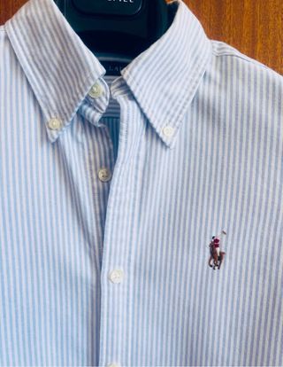 Camisa Polo Ralph Lauren Rayas Mujer