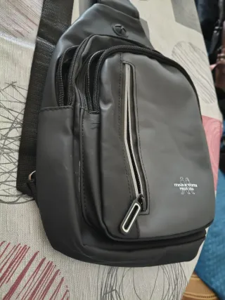 Bandolera MARK TONY Negra y Gris