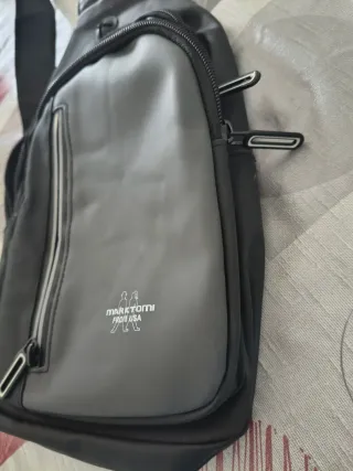 Bandolera MARK TONY Negra y Gris