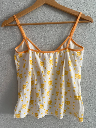 Top lencero vintage 2000s estampado