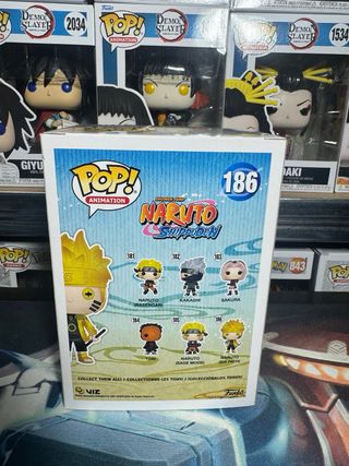 Funko Pop Naruto Six Path 186 Hot Topic Exclusive