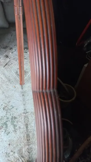 Espejo de madera y cristal