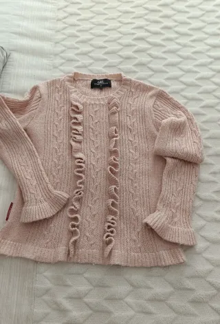 Jersey rosa G&L con volantes