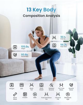 RENPHO Elis 1 Báscula de baño Digital Bluetooth