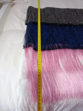 Vestido blanco con flecos