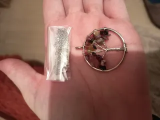 Colgante Árbol de la Vida Turquesa