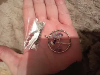 Colgante Árbol de la Vida Turquesa