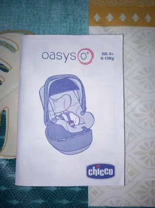 Silla coche Chicco Oasys 0+