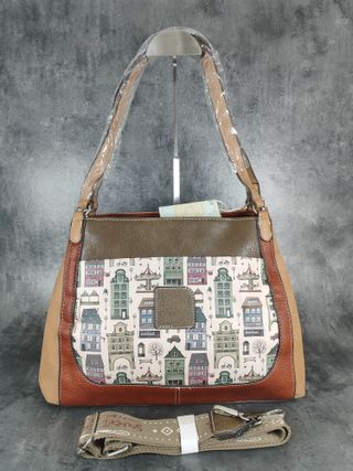 Bolso Sweet Candy Beige y Marrón