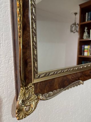 Espejo de Pared Barroco Dorado
