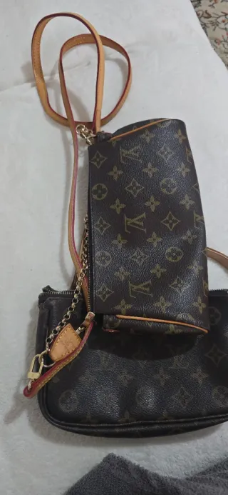 Borsa Louis Vuitton Marrone e Oro ORIGINALE